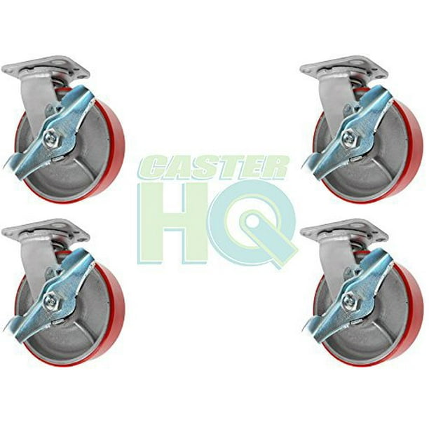 3 in KIT Load Capacity 884 LB Swivel with Brake Stainless Steel Caster Polyurethane tire Polypropylene Center 3 in KIT Load Capacity 884 LB Swivel with Brake Stainless Steel Caster Polyurethane tire Polypropylene Center
